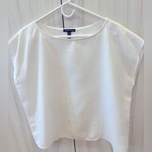 Eileen Fisher Linen Ballet Neck Top